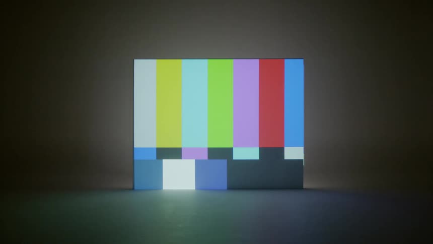 Colored blocks are stacked on top of each other