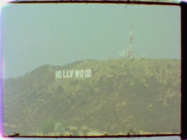 Shot of the hollywood sign