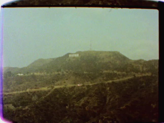 Hollywood sign on a clear day