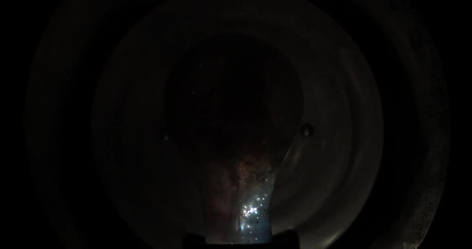 Flashbulb going off time lapse