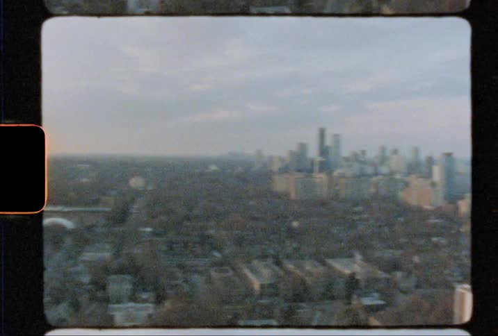 A city with buildings and skyscrapers with the sky in the background