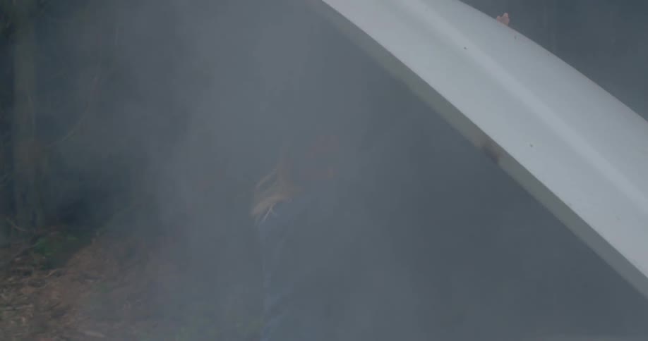Two teenage girls experience an overheated engine in their vehicle