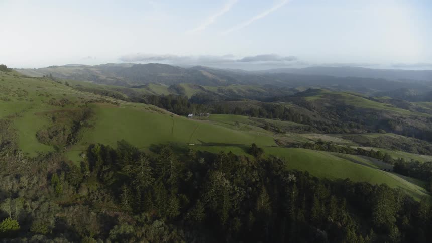 Landscape view of hills