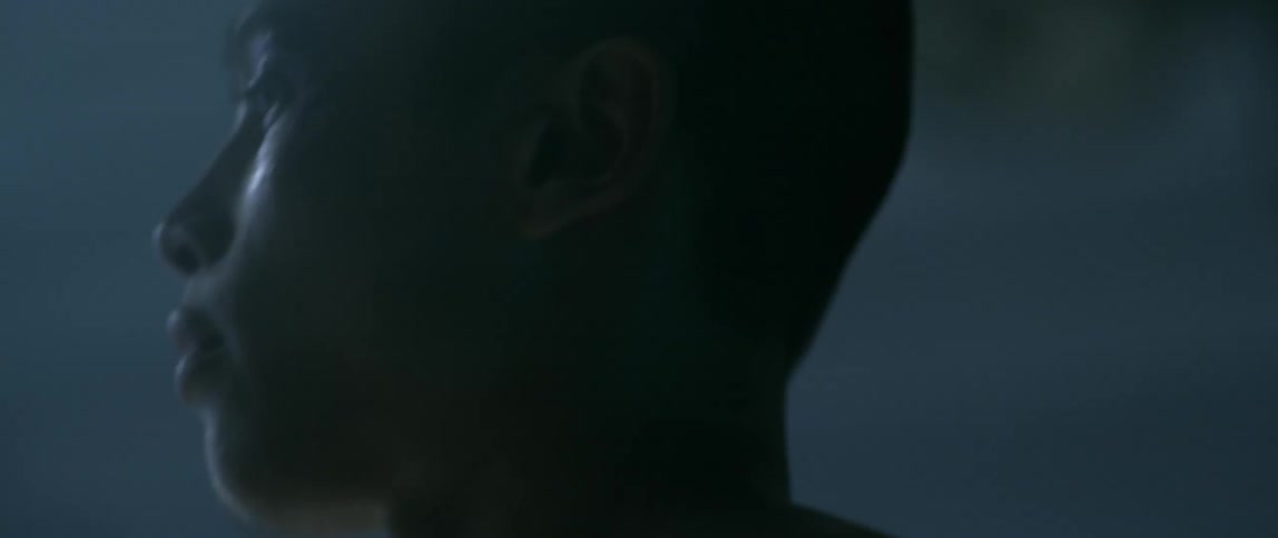 Up close of a person's face