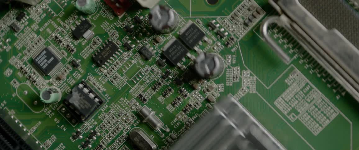 A computer circuit board
