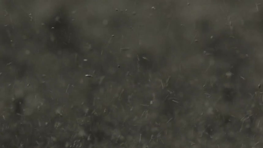 Very close up of bubbles in water