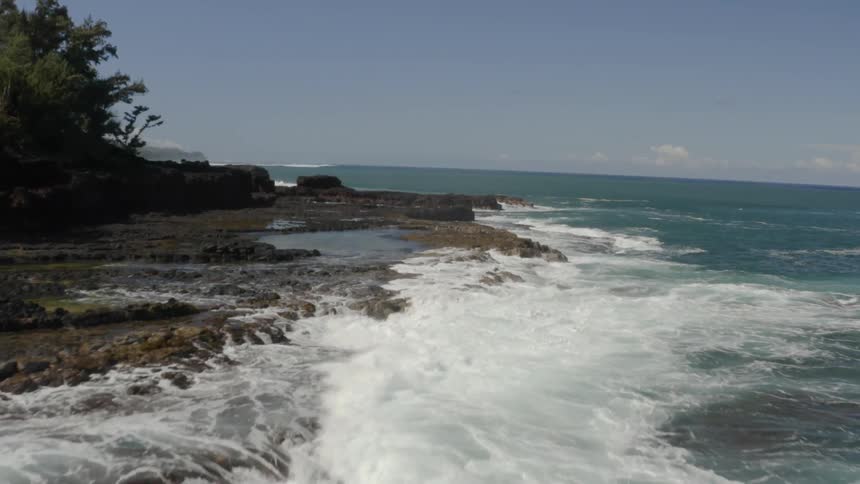A scenery on the beach coastal