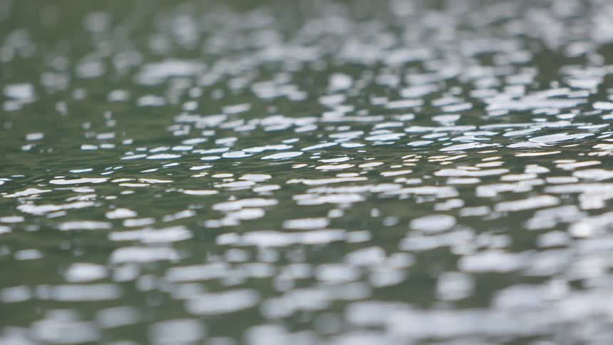 Close up view of water