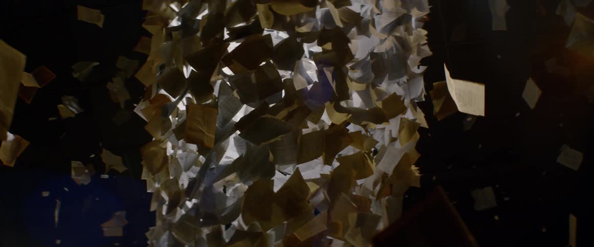 A footage of an art installation