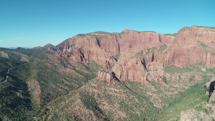 A view of the canyon