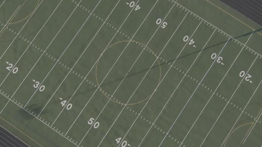 The football field
