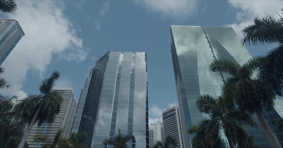 A scenery of a high rise building in the city