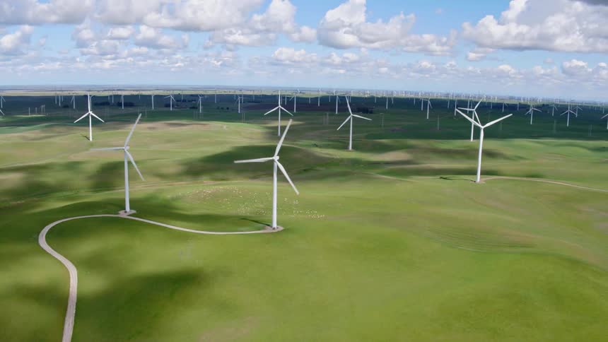 Windmills are powering the rural area