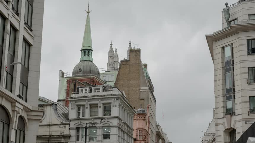 Buildings in a city during the day