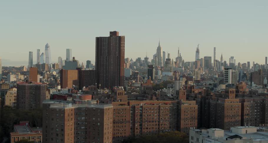 The skyline of a major metropolis is filled with countless skyscrapers