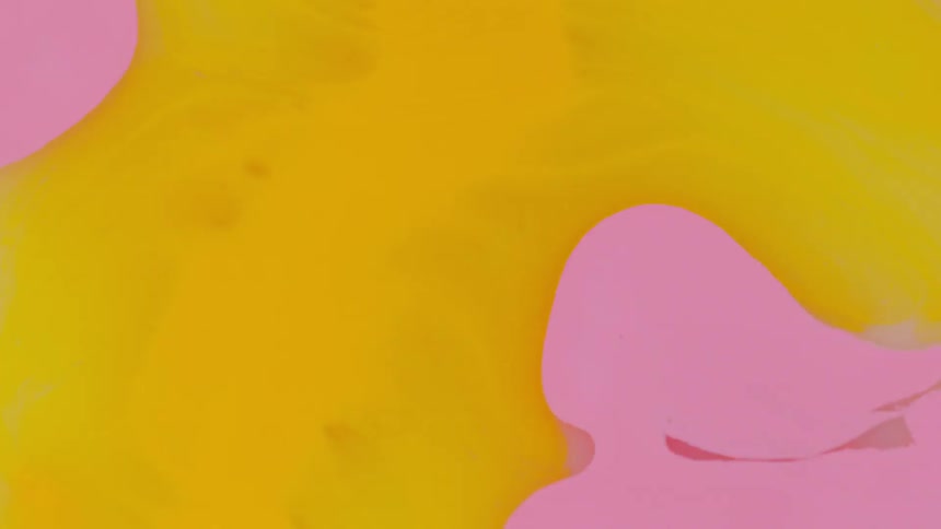 Art is made with pink and yellow paint