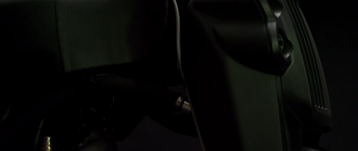 Close up of front of motorcycle including throttle