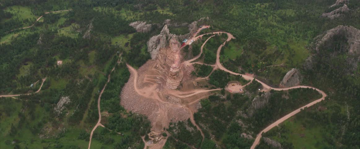 A rock formation