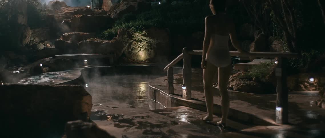 Woman In Hot Springs