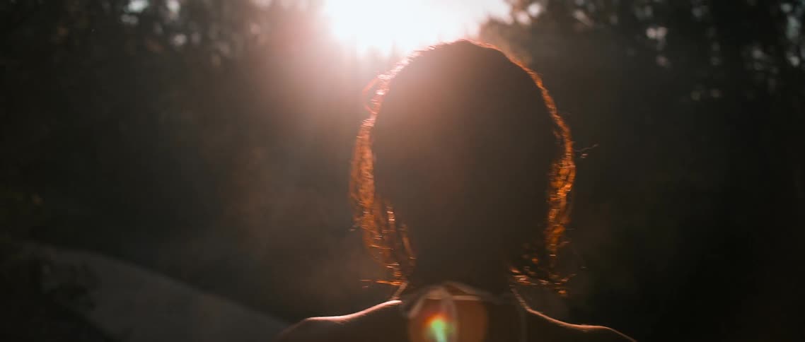 Woman In Hot Springs