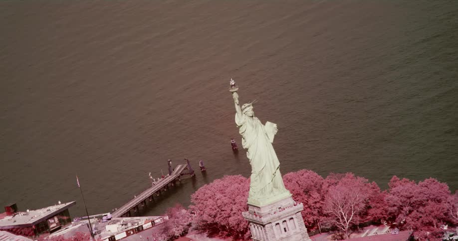 The statue of liberty