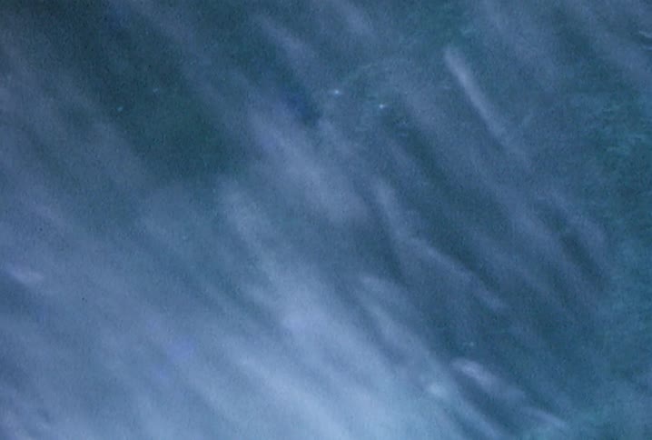 Close up of some water rushing around