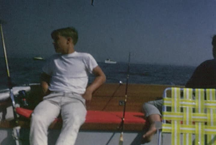 People on a boat fishing