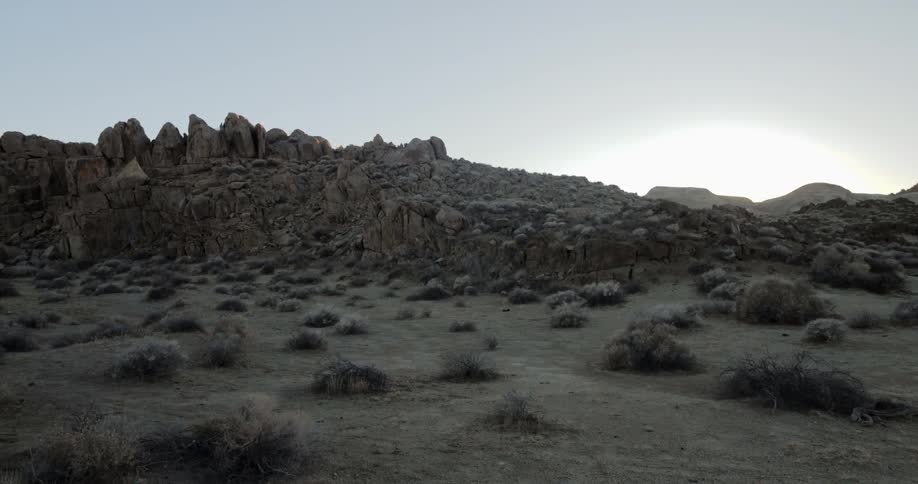 A view of the badlands