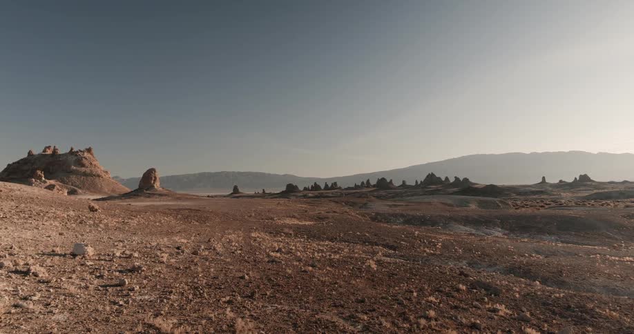 The fields are full of rocks and dirt