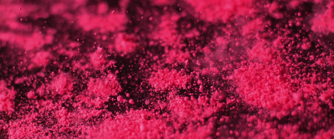 Abstract footage of red substance in water