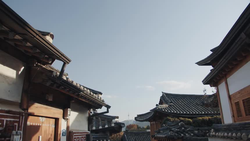Buildings sit close together in a neighborhood in an asian city