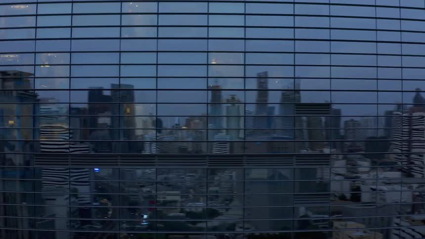 Windows of a skyscraper