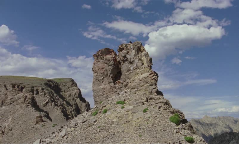 Landscape view of a cliff
