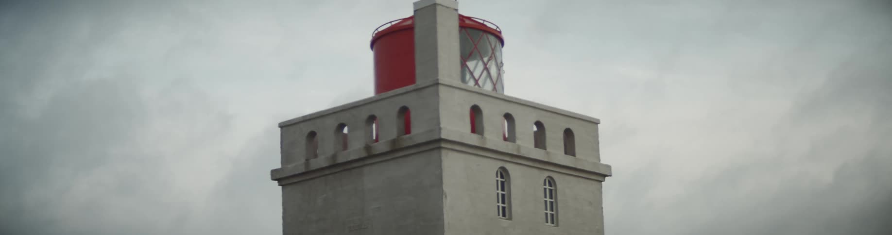 Footage of the top of a building