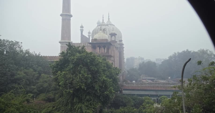 View of Jama Masjid of Delhi India