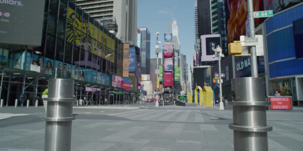 Time square in new york city at daytime
