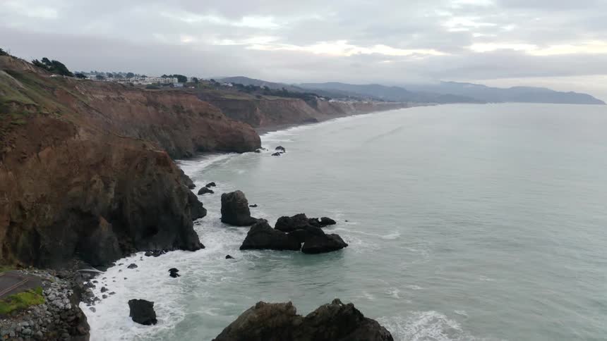 View of the water and shoreline