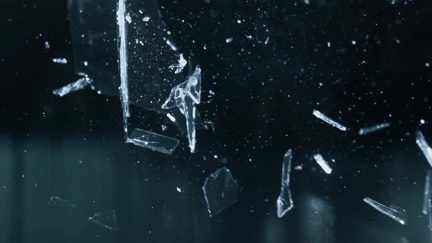 A piece of glass
