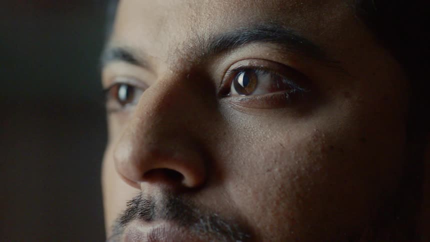 A man staring off into the distance
