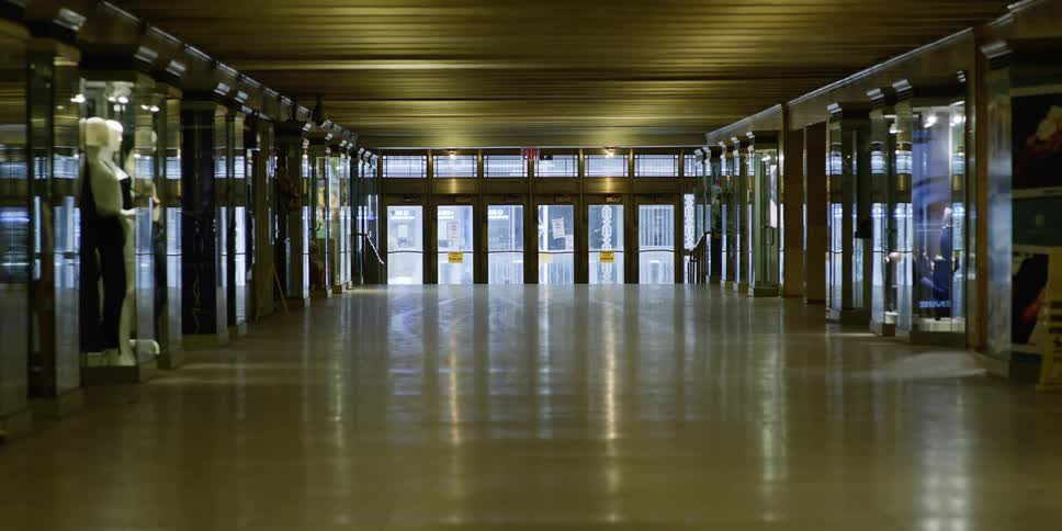 The terminal is empty