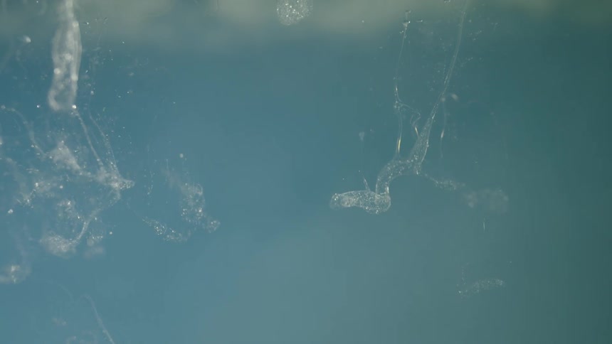 Bubbles under water