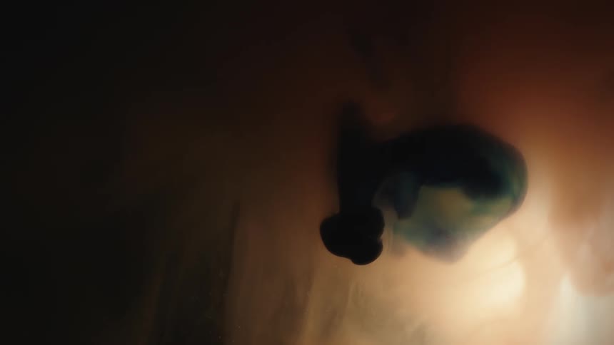 An abstract liquid is displayed