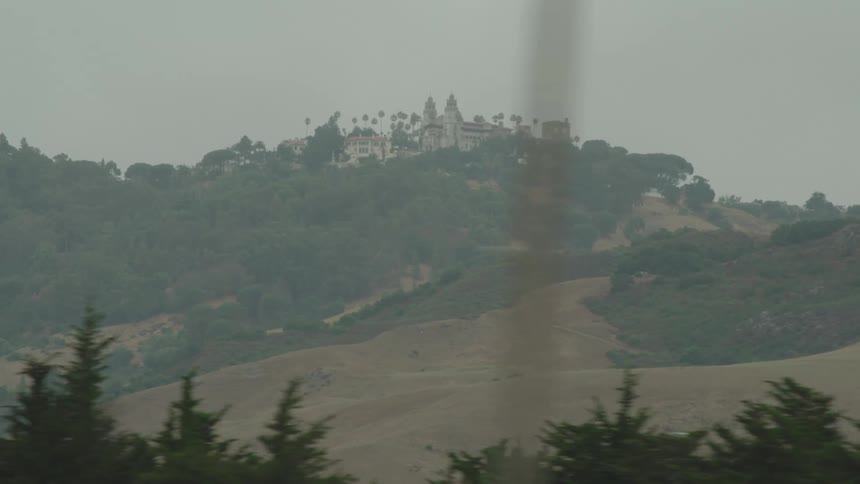 A neighborhood on the top of a hill