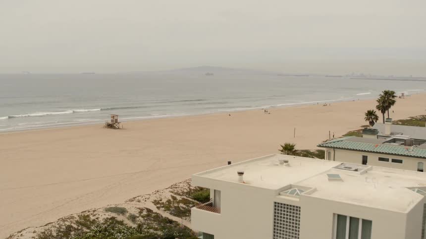 People walking on the beach
