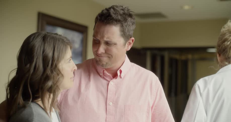 Parents get bad news from a doctor