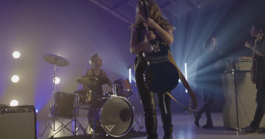 Rock band stays on stage while lead singer leaves