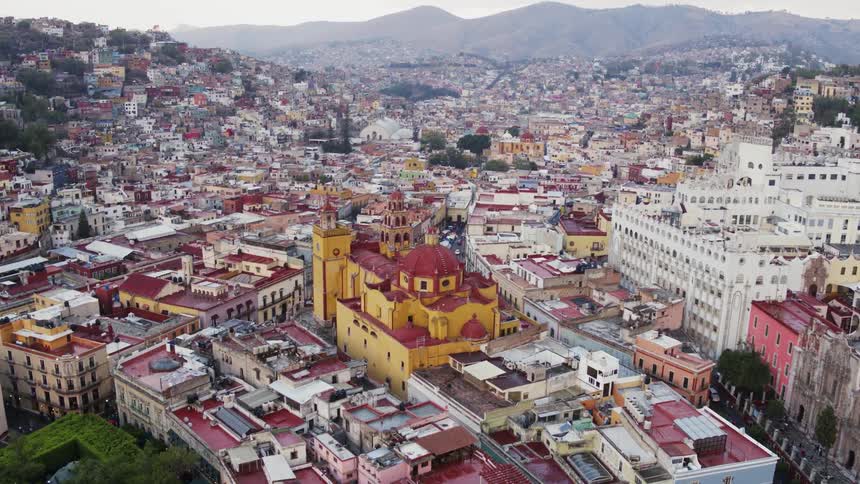 Church in Guanajuato, Mexico