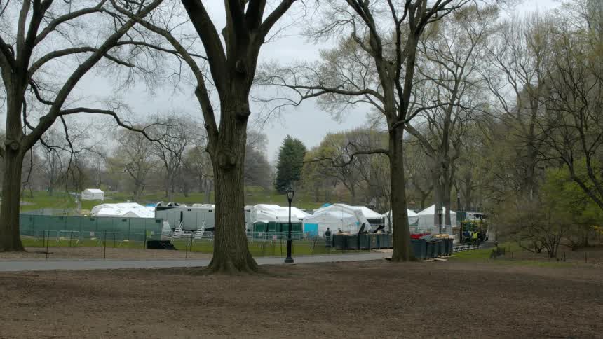 Central Park Covid 19 Pop Up Hospital, Samaritan's Purse