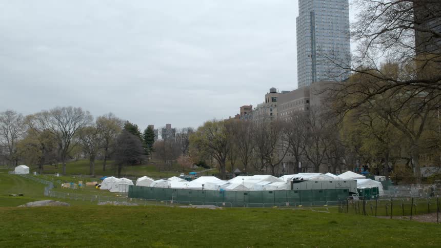 Pop Up Hospital, Central Park