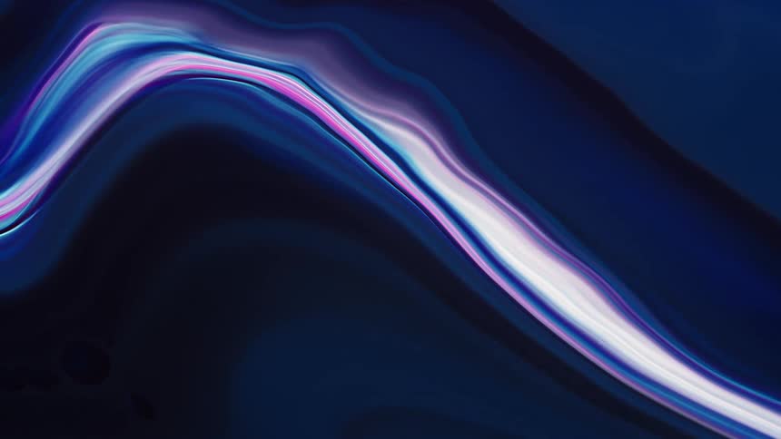 The color swirls in a curve